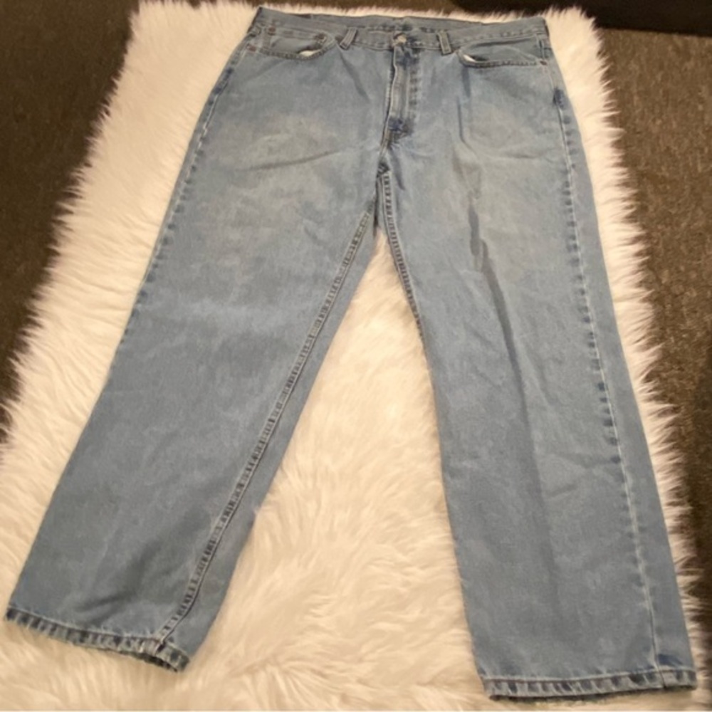 Levi’s 550 Jeans Mens Size 38X30 Light Wash Workwear Straight Leg